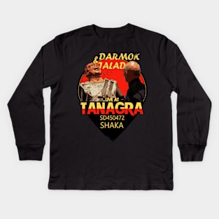 Darmok and Jalad at Tanagra Kids Long Sleeve T-Shirt